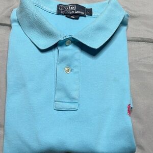 Ralph Lauren Sky Blue Polo Shirt